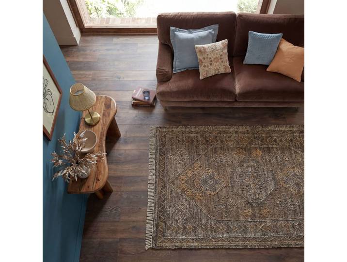 Tapis en jute et laine 200x290cm