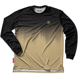 Loose Riders, Unisex, Velotrikot, Ess. Dipped L/S Trikot (S), Braun, S