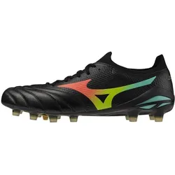 Mizuno, Unisex, Fussballschuhe, Fussball-nockenschuh Neo V Ss Elite Fg (45), Orange, Schwarz