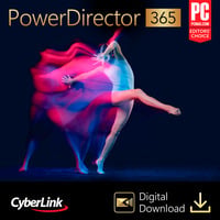 PowerDirector 365, Multimedia-Software Deutsch, Englisch, Französisch, Italienisch, Mehrsprachig, 1 Jahr ESD