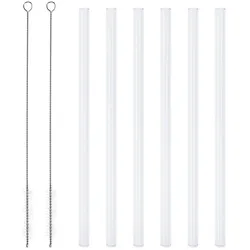 Peill+Putzler Glas-Trinkhalm-.Set   ¦ transparent/klar ¦ Glas Ø: 0.8