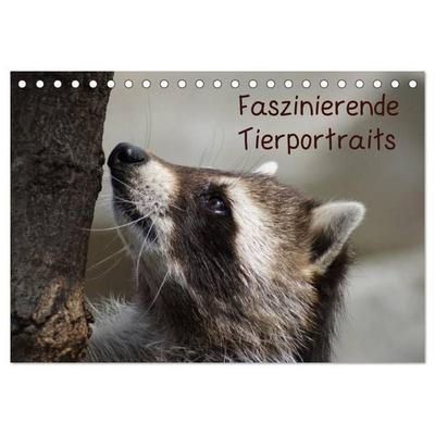 Faszinierende Tierportraits (Tischkalender 2027 DIN A5 quer), CALVENDO Monatskalender
