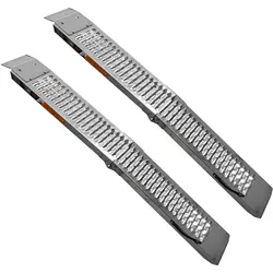 UNITRAILER ALR004 Klapprampen aus Stahl, Auffahrrampen für Anhänger, 170 cm, 454 kg, 2er-Set