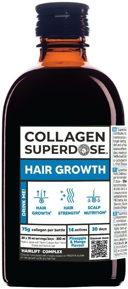 MINERVA RESEARCH LABS COLLAGEN SUPERDOSE HAIR 300ML