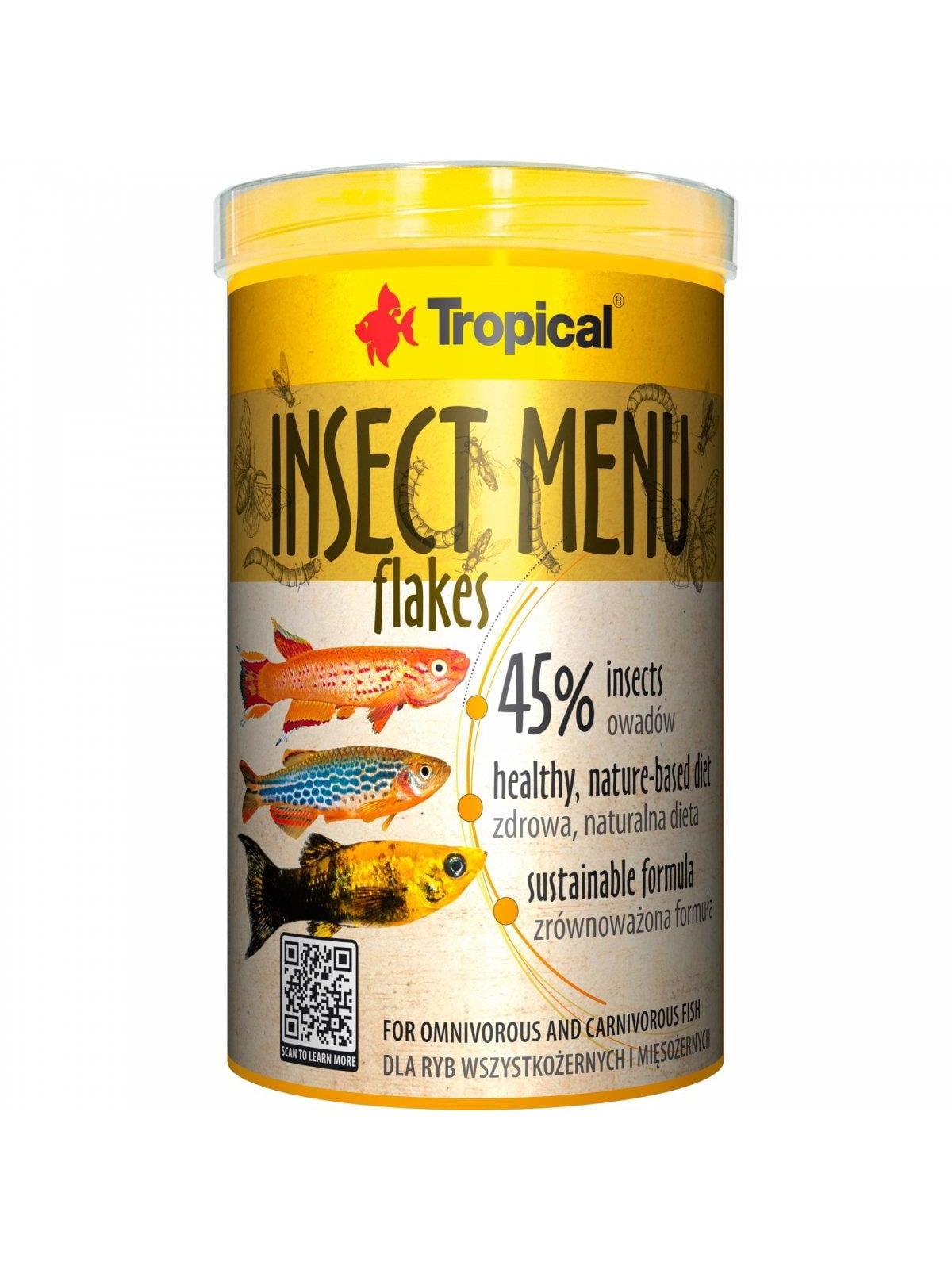Tropical Insect Menu Flocken 100 ml.
