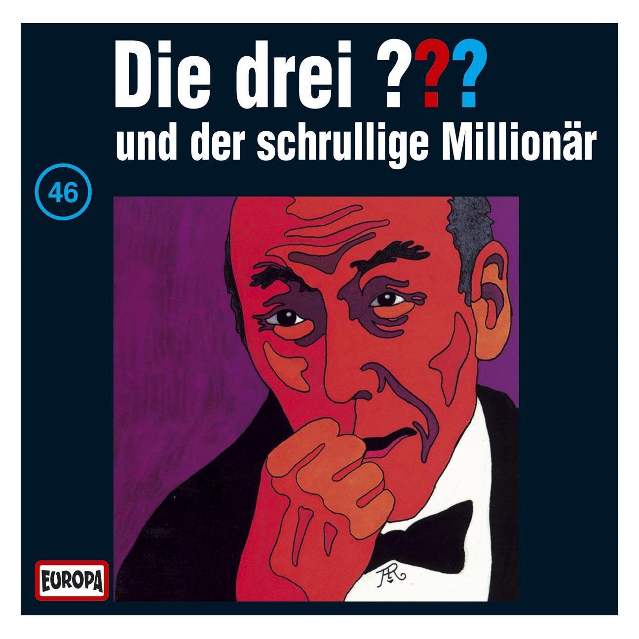 Europa Die drei DREI FRAGEZEICHEN 046 - und der schrullige Millionär (Alfred Hitchcock, Various, Deutsch) (21388462)