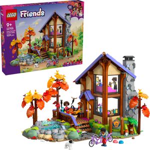 LEGO Friends 42705 Gemütliche Hütte im Herbstwald, ab 9 Jahre, 1.229 Teile