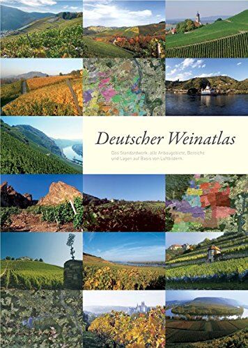 Mainz Deutsches Weininstitut - Deutscher Weinatlas: Das Standardwerk: alle Anbaugebiete, Bereiche und Lagen auf Basis von Luftbildern. - Preis vom 09.10.2026 07:28:09 h
