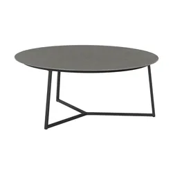 SCHÖNER WOHNEN Kollektion Couchtisch  Connect , grau , Maße (cm): H: 35  Ø: 83