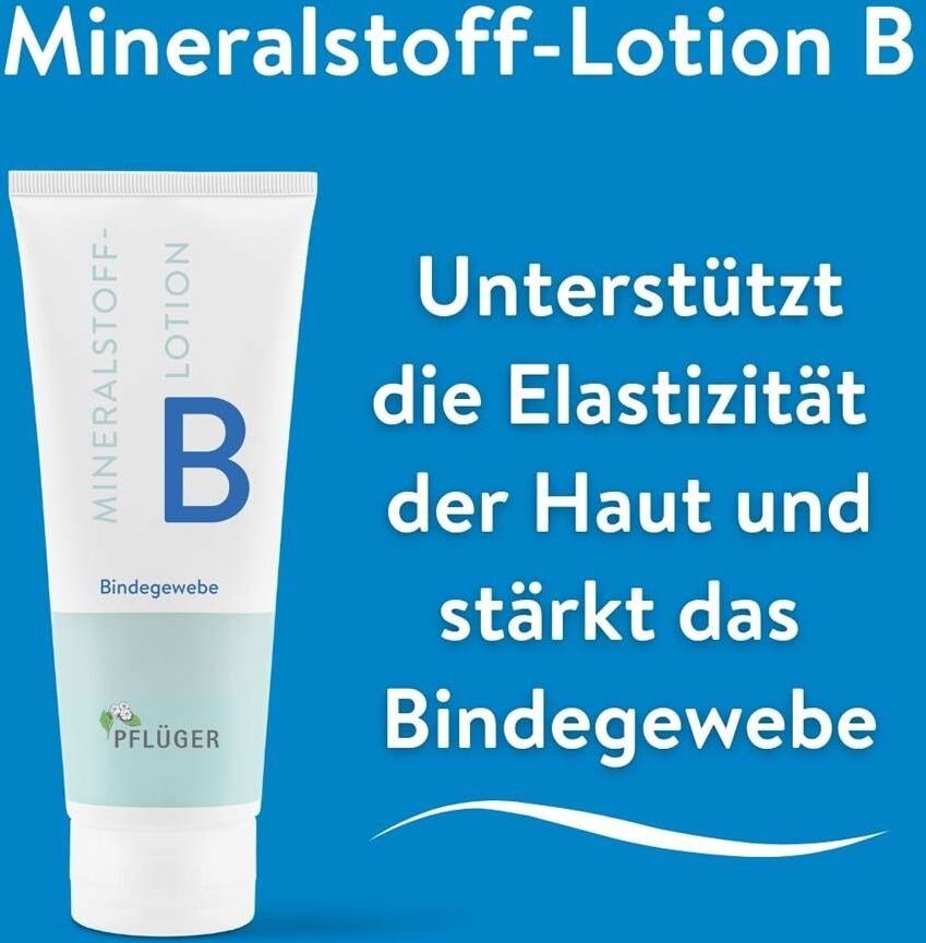Pflüger Biochemie MINERALSTOFF-Lotion B Bindegewebe 200 ml Lotion