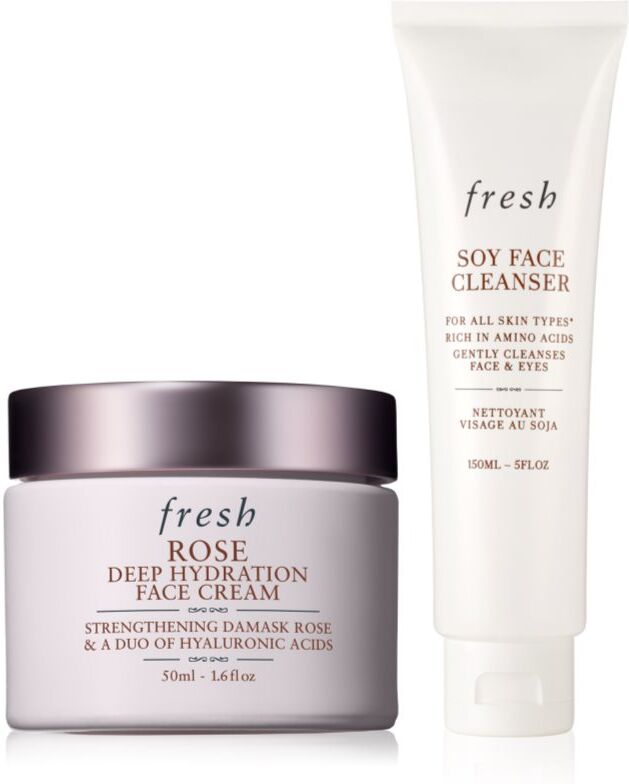 fresh Rose & Sugar Care Set conditionnement avantageux pour un visage parfait