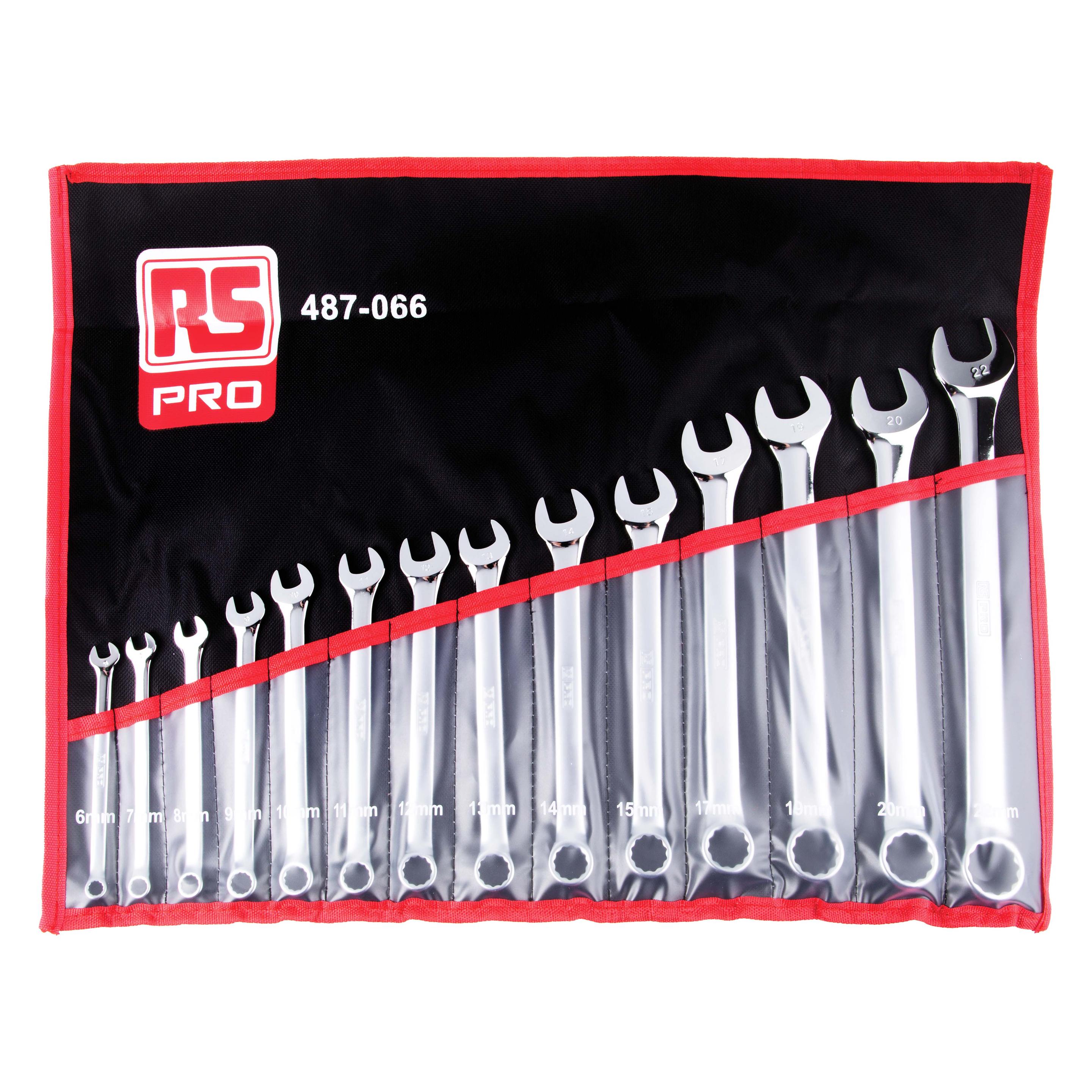 RS PRO Gabelringschlüssel metrisch 14-teilig (22 mm) (487066)