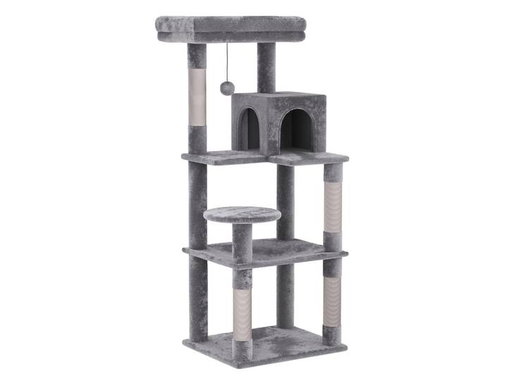 Katzenbaum ASGARD 143 cm hellgrau