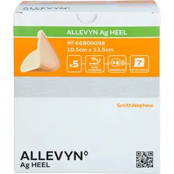 Allevyn Ag Heel Schaumstoff Fersenverb.10.5x13.5cm 5 ST