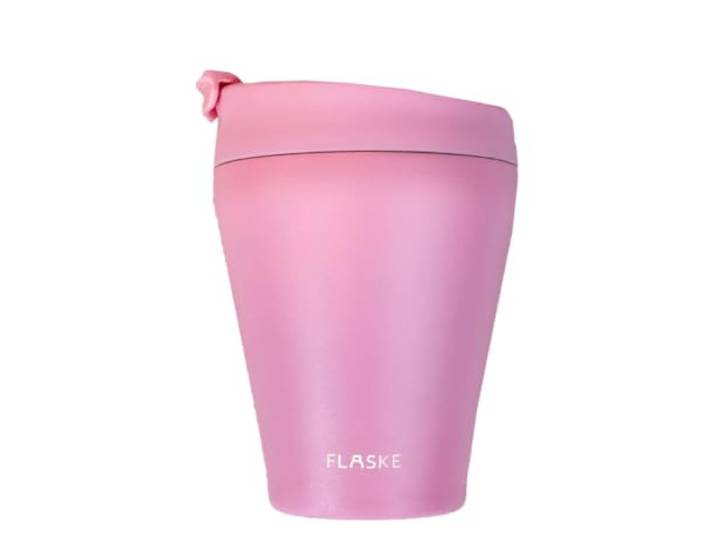 FLASKE koffiebeker Coffee Cup - Roestvrij staal koffiebeker to go van 200 ml