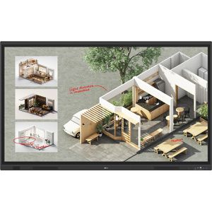 LG Digitales-Whiteboard 65TR3DQ-B, 65 Zoll, 4K UHD 3840 x 2160 Pixel, mit Touchscreen