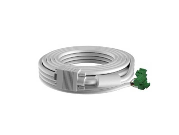 Vision TC2 10MVGA, 5 m, VGA (D-Sub), Blanc, Nickel, Mâle