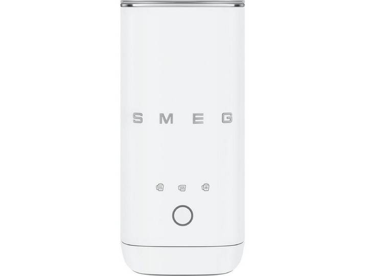 Smeg Milchaufschäumer MFF02WHMEU Milchaufschäumer weiß-matt