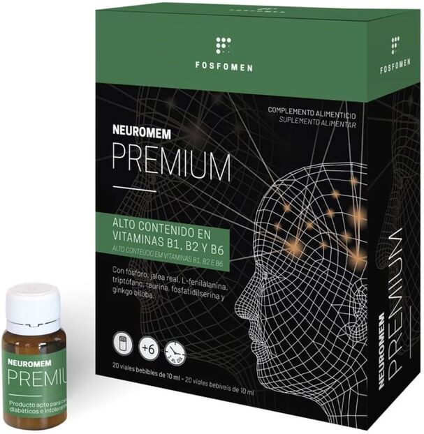 Herbora Neuromem Premium 10 ml 20 Viales