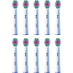 Oral-B, Zahnbürstenkopf, 10er-Pack 3D-White Zahnbürstenköpfe (10x)