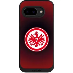 Nivocase Handyhülle für Google Pixel 9a Hülle NIVOpure Case Schwarz Eintracht Frankfurt Offizielles (Google Pixel 9a), Smartphone Hülle, Schwarz
