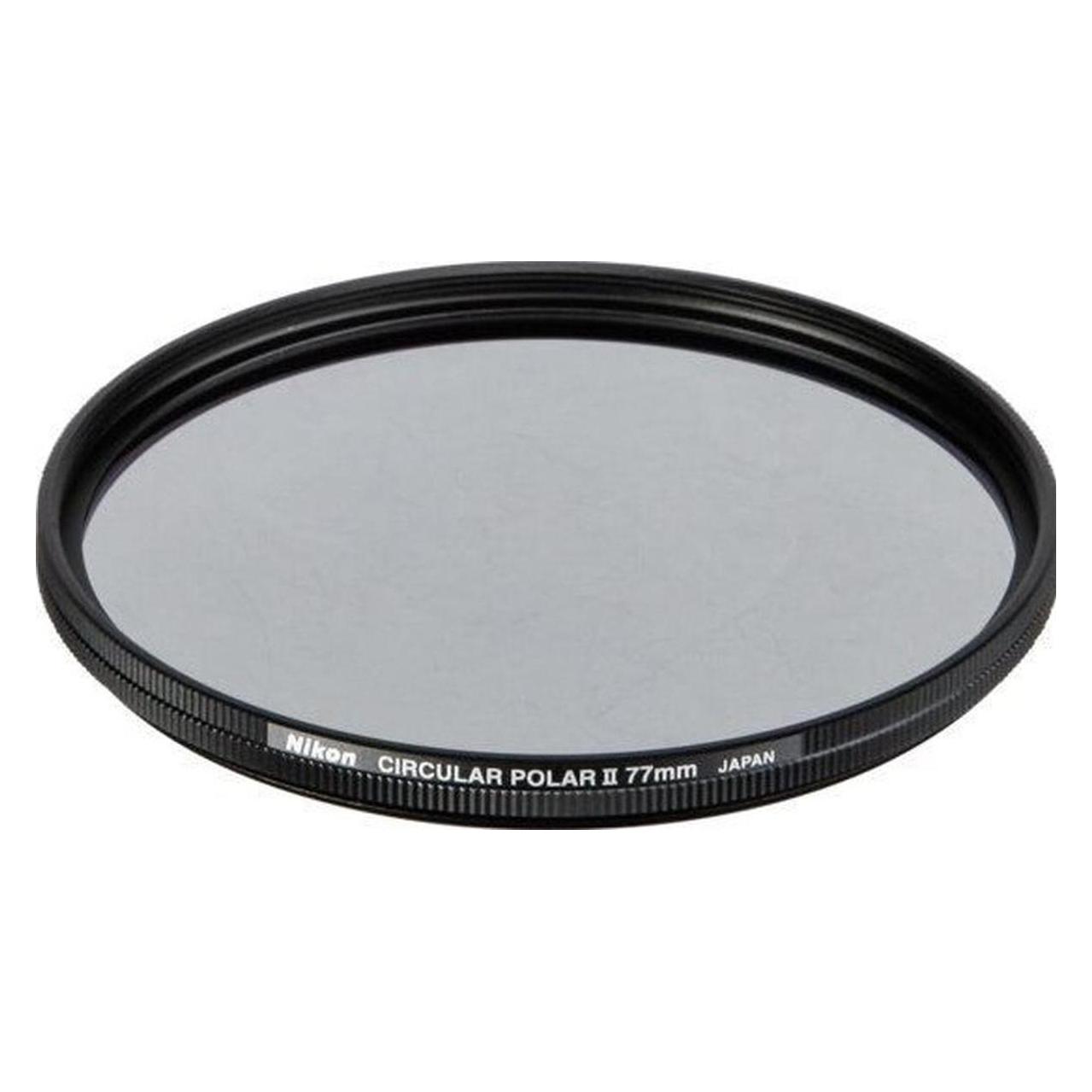 Nikon Polafilter Zirkular II (77 mm, Polarisationsfilter) (FTA61001)