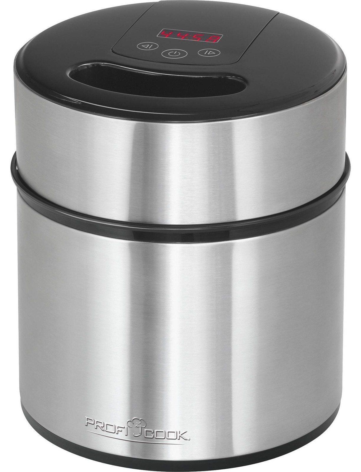 ProfiCook PC-ICM 1140 ijsmachine en yoghurtmaker voor ijs, bevroren yoghurt en sorbet, tot 1800 ml