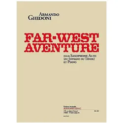Far-West Aventure pour saxophone alto (ou soprano, tenor) et piano, Fachbücher von Armando Ghidoni