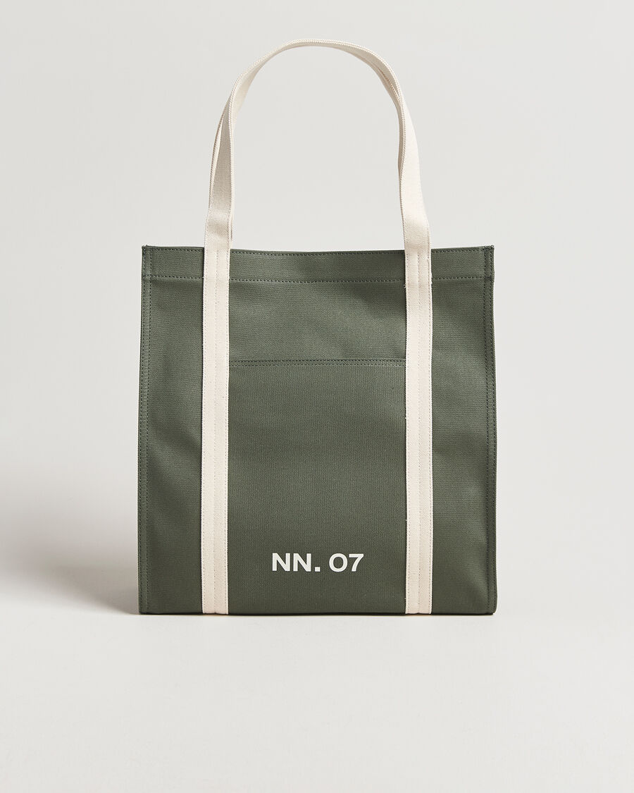 NN07 Tote Bag Croc Green men One size Grøn