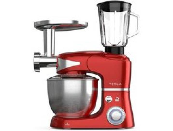 Tesla Robot pâtissier 1000w 5l rouge - kr600ra
