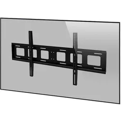 edbak Plasma/LCD Wandhalterung 60"+ (Wand, 79.40 kg), TV Wandhalterung, Schwarz