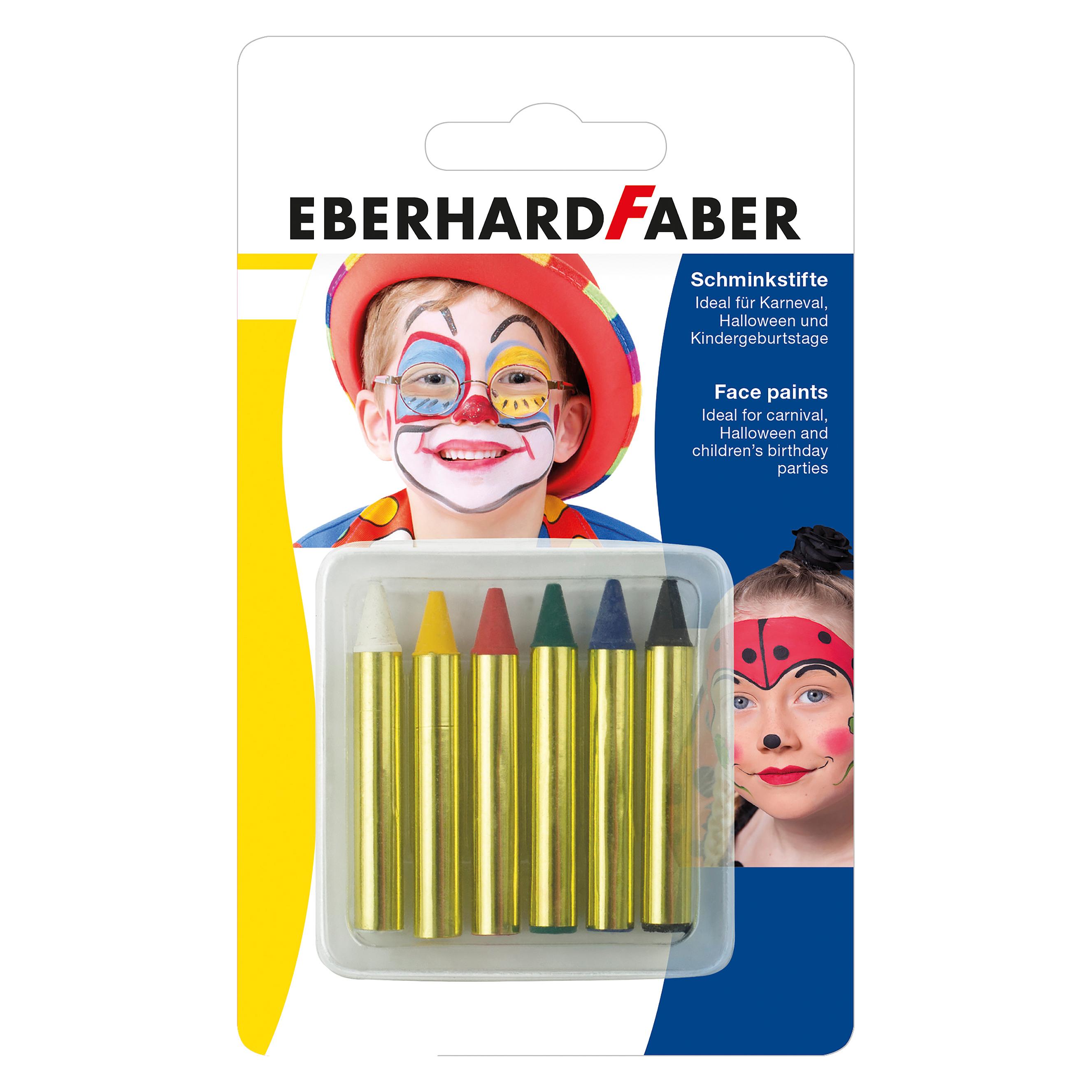 Faber-Castell SCHMINK STIFTE KURZ /Etuià6 (579106)