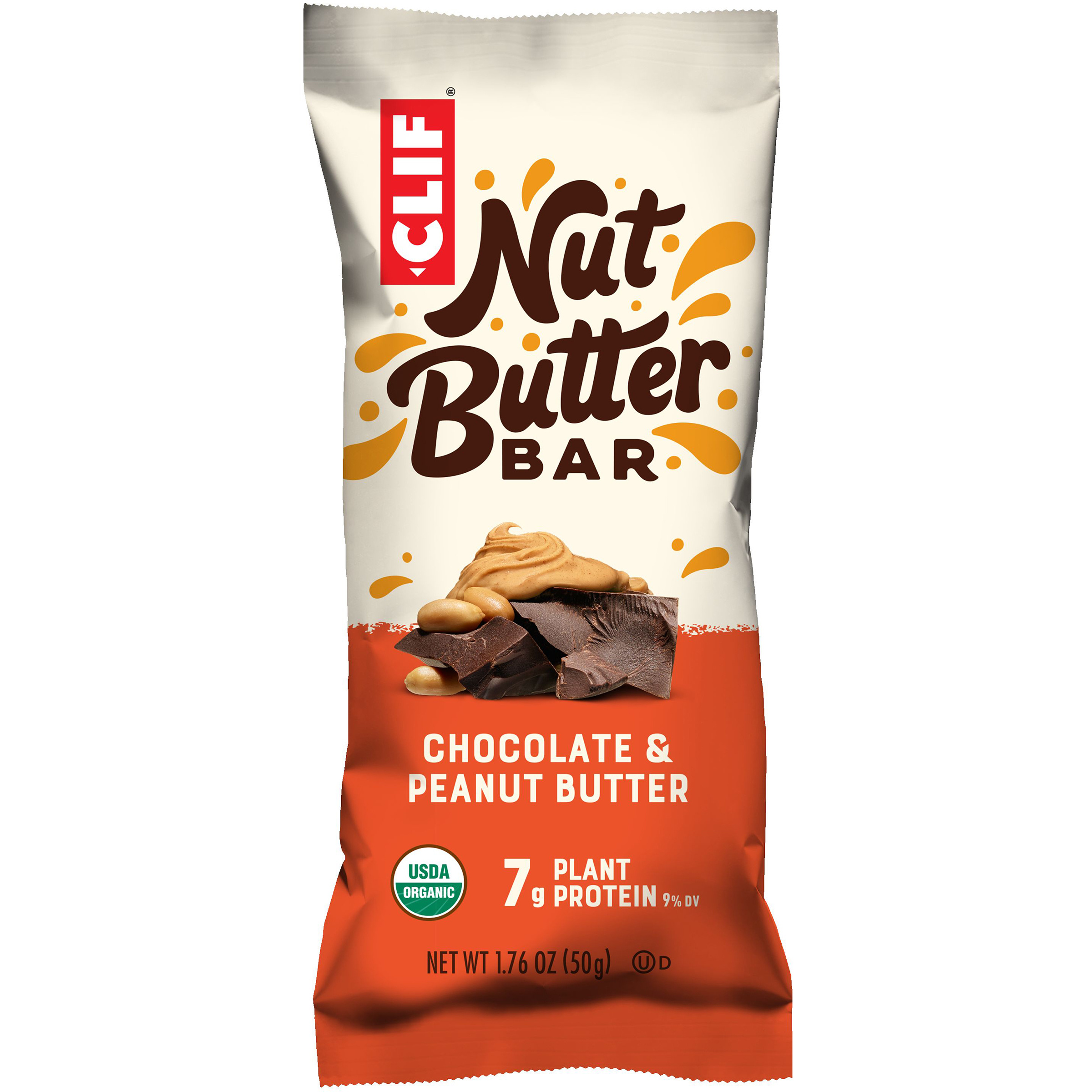 Clif Bar Nut Butter Filled Energie-Riegel Energieriegel Chocolate Peanut Butter Größe 50g