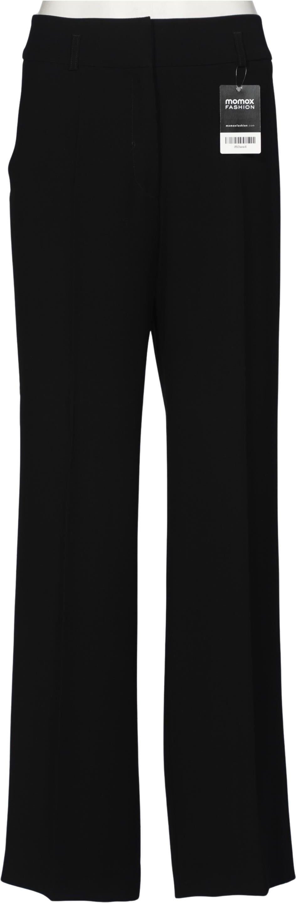 Turnover Damen Stoffhose, Schwarz, Gr. EU 40, Viskose / Synthetik - Second Hand