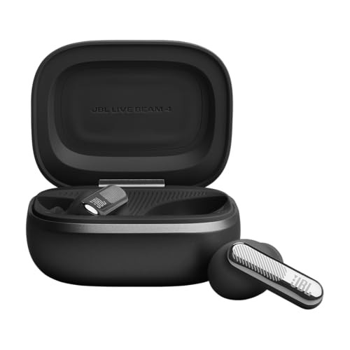 JBL Live Beam 4 True Wireless Bluetooth Oordopjes - Zwart
