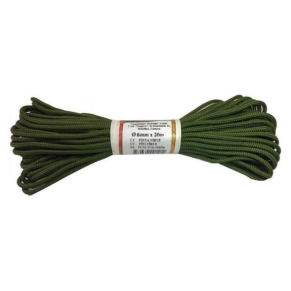 Duguva Braided Polyamide Rope Khaki 6mm 20m (20 m) (33038073)