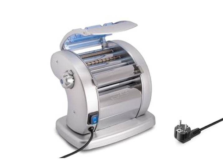 Imperia PastaPresto Linea Imperia Machine à pâtes électriques 100% Made in Italy. Machine à pâtes fraîches avec moteur électrique intégré. Machine à pâte électrique pour lasagnes\, coupeuses\,