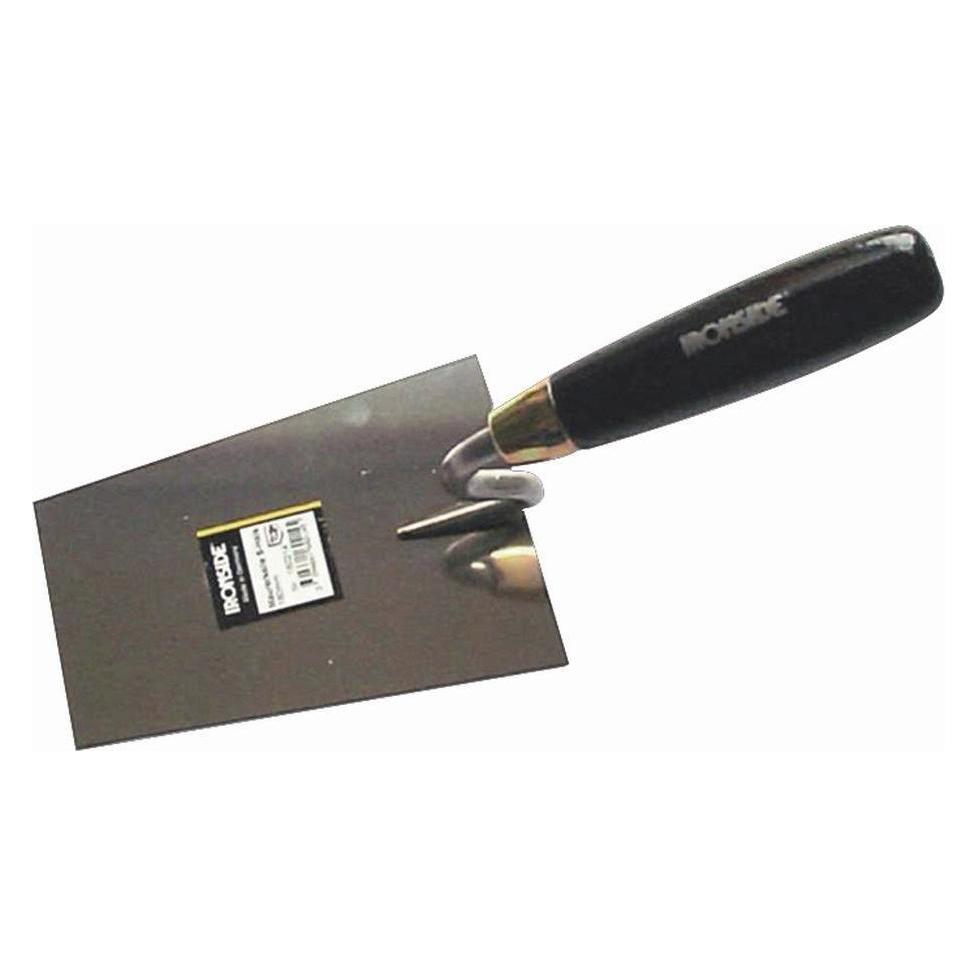 Ironside 160214 Stukkateurkelle, rostfrei, gebogen160mm gebogener Hals (16 cm) (160214)