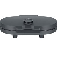 Doppel-Waffeleisen Black Line WA2118 schwarz, 1.200 Watt