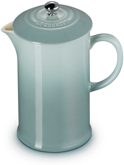 Le Creuset Stoneware Cafetiere with Metal Press Sea Salt 1L