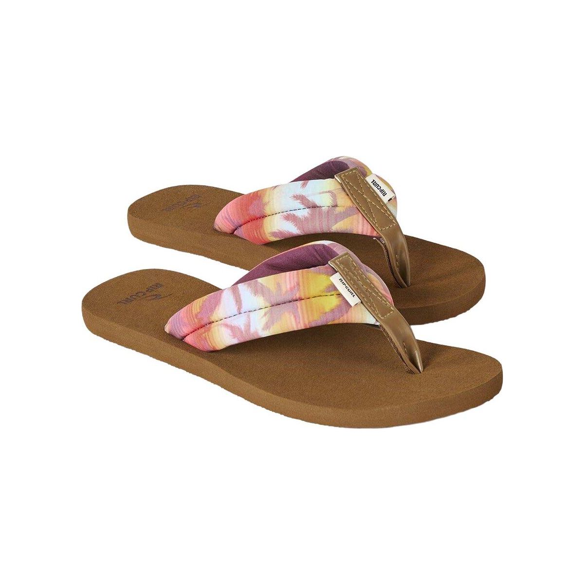 RipCurl Freedom Plush Bloom Open TOE dark plum (2924) 39 17JWOT-2924-39