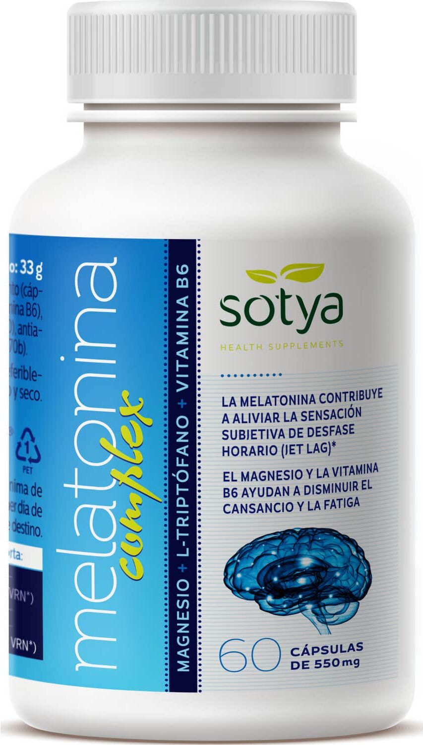 Sotya Melatonina Complex 550 Mg 60 Cápsulas