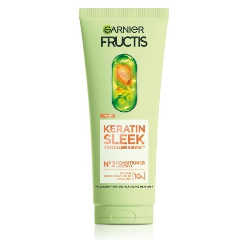 Garnier Fructis Keratin Sleek Conditioner odżywka do włosów 200ml (200 ml) (55167799)