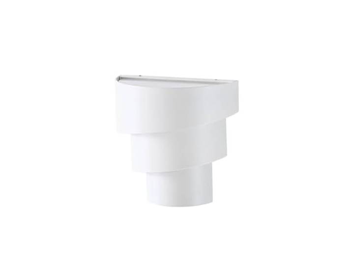 Lindby LED Applique Exterieur Valir (Moderne) en Blanc Aluminium (1 lampe\,à)\, Murale Luminaire Lampe Jardin Eclairage d’exterieur