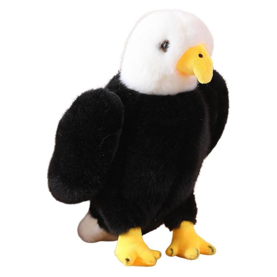 Lean Toys Schwarz-weisser Adler 25cm (25 cm) (LEA13951-uniw)