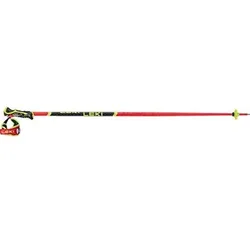 LEKI Herren Alpin-Skistock WCR SL 3D, Größe 115 in Rot Rot