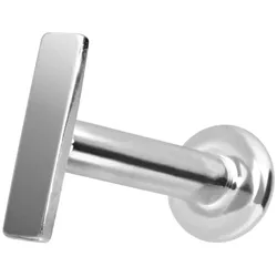 14 Karat Gold Labret mit Innengewinde BALKEN