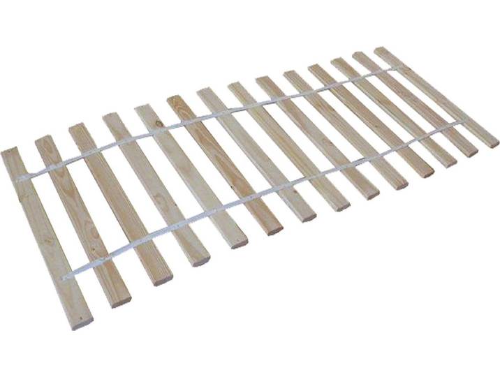 WOOOD Lattenrol Bodem - Inclusief Bevestigingsmateriaal - Hout - 200x90 cm cm