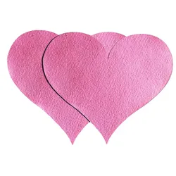 Deko-Herzen 2er-Set - PODIUM - Rose