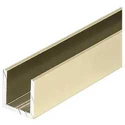 CRL, Profil + Stange, Glasabschluss U-Profile SDCD12